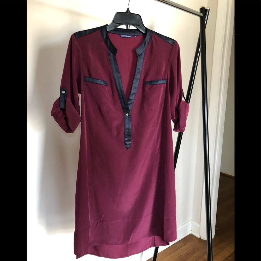 Burgundy Dress